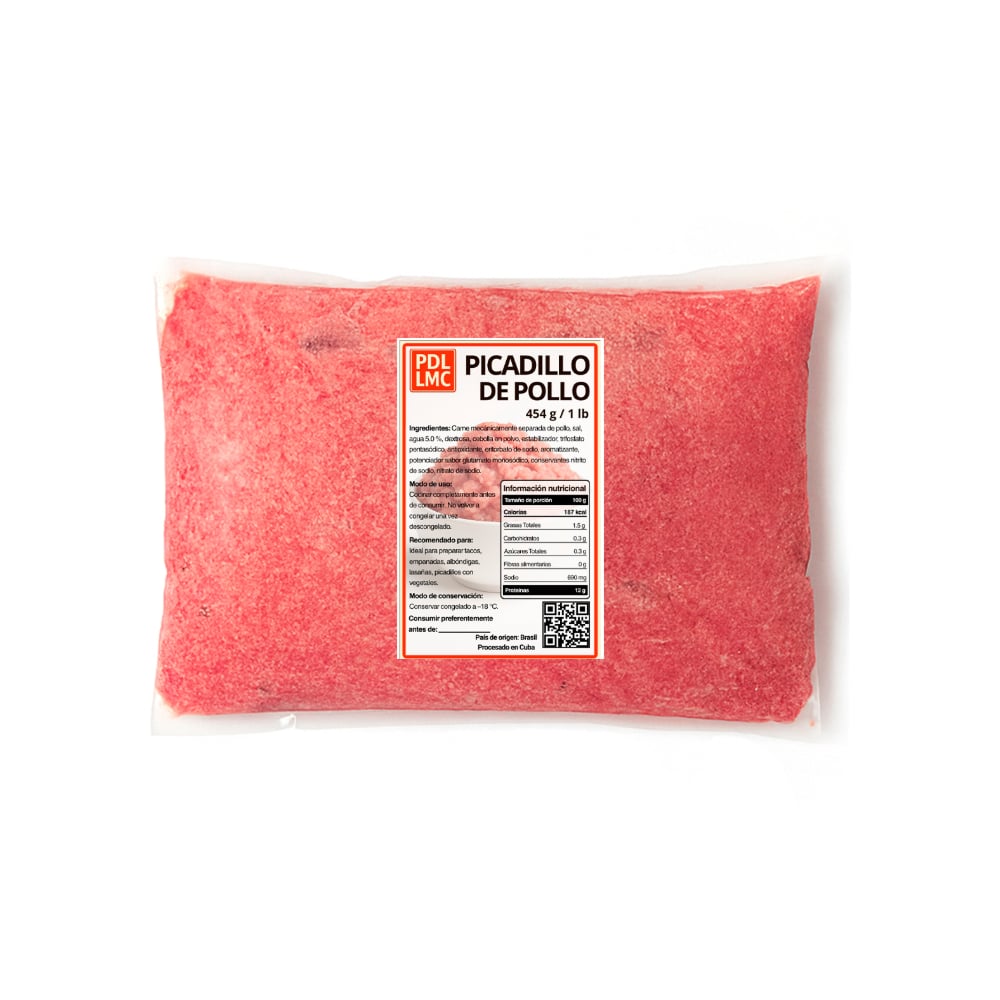 Picadillo de pollo PDL LMC (454 g / 1 lb) - Imagen 1