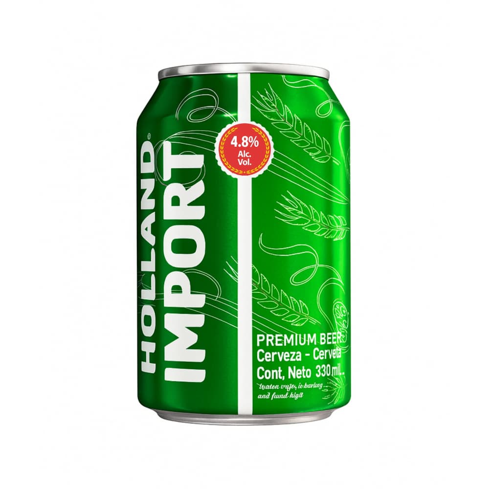 Cerveza Holland Import (330 ml) - Imagen 1