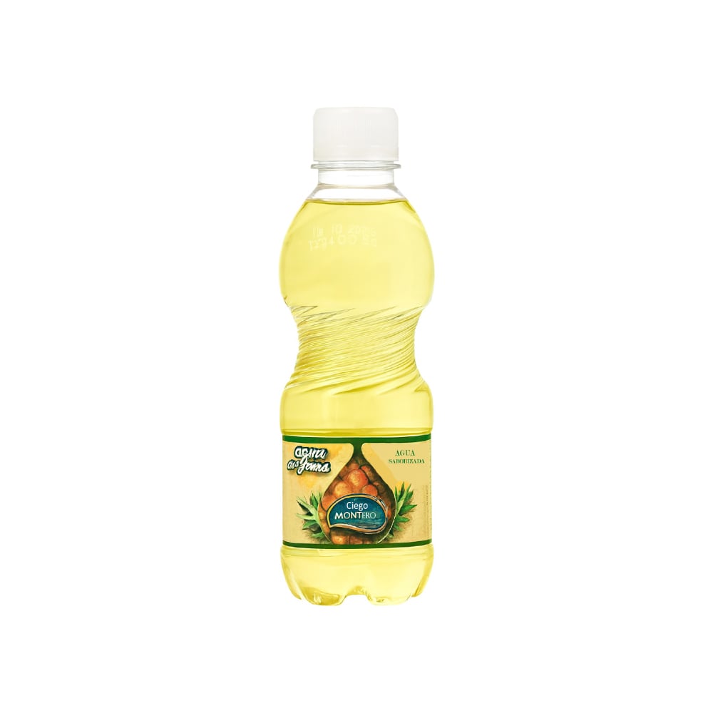 Agua saborizada de piña Ciego Montero (330 ml) - Imagen 1