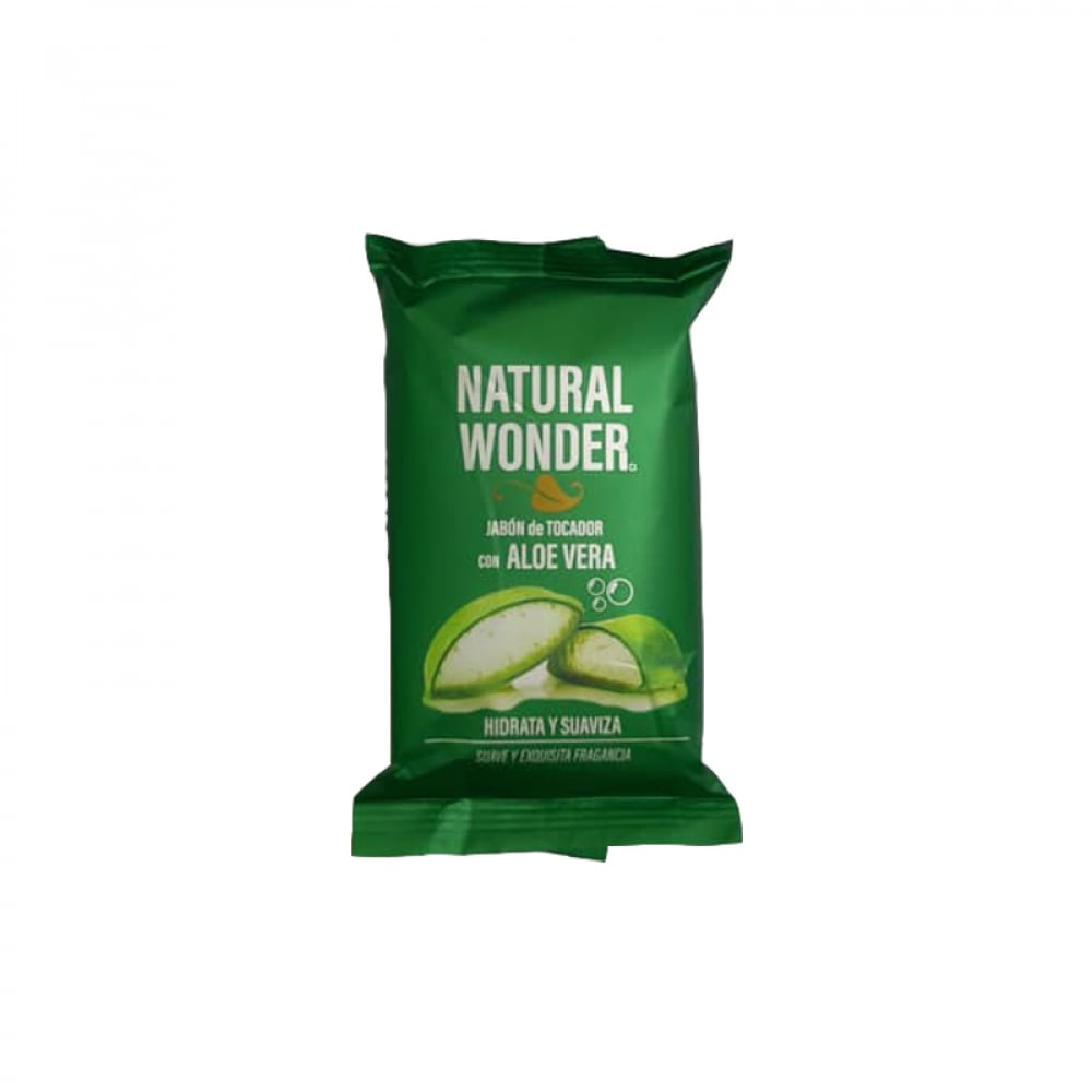 Jabón de tocador con Aloe Vera Natural Wonder S&C (125 g / 4.41 oz) - Imagen 1