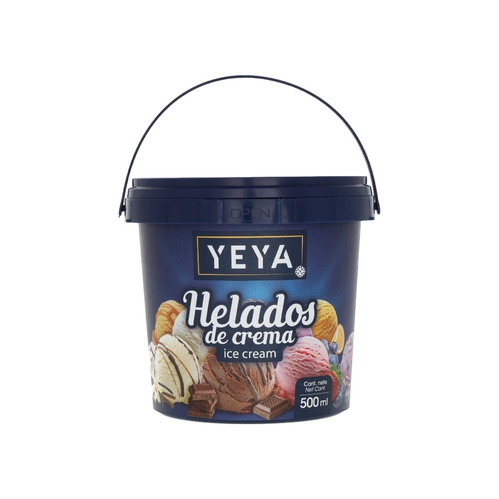 Helado de crema sabor a almendra YEYA (500 ml) - Imagen 1