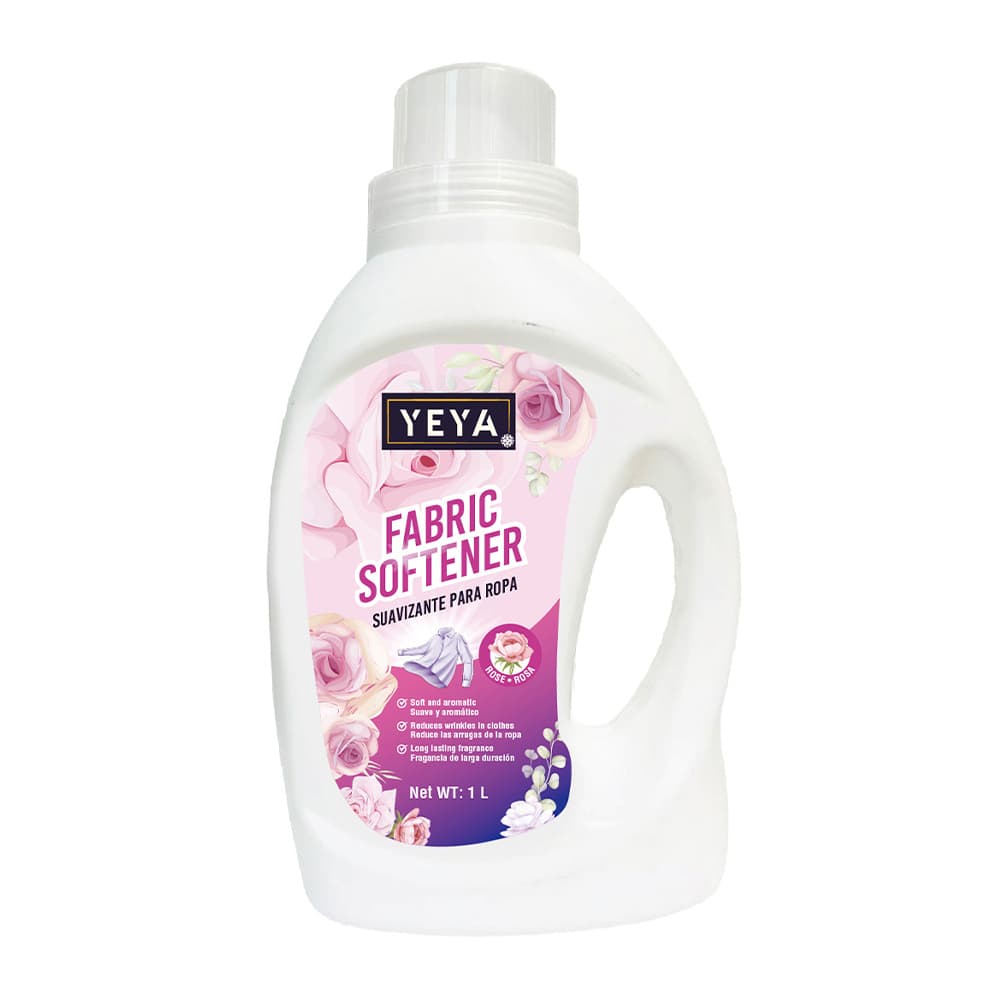 Suavizante para ropa con aroma de rosa Yeya (1 L) - Imagen 1