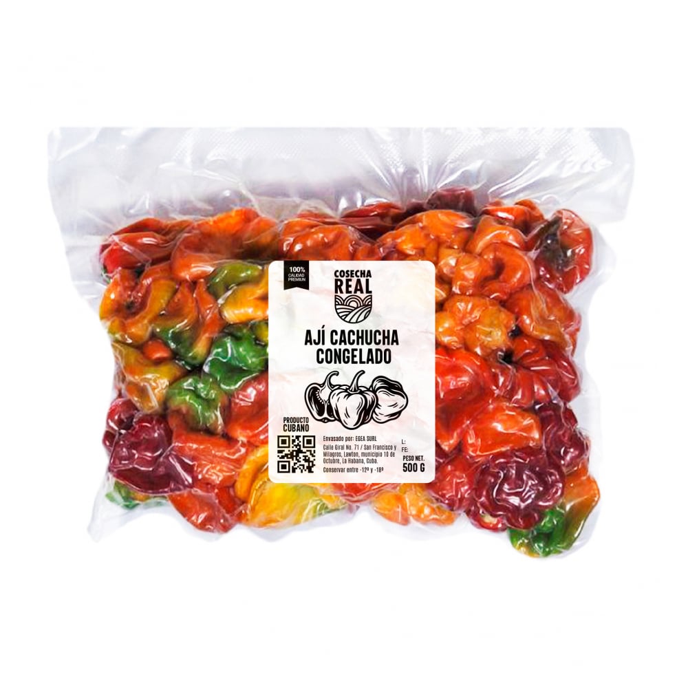 Ají cachucha congelado Cosecha Real (500 g / 1.1 lb) - Imagen 1