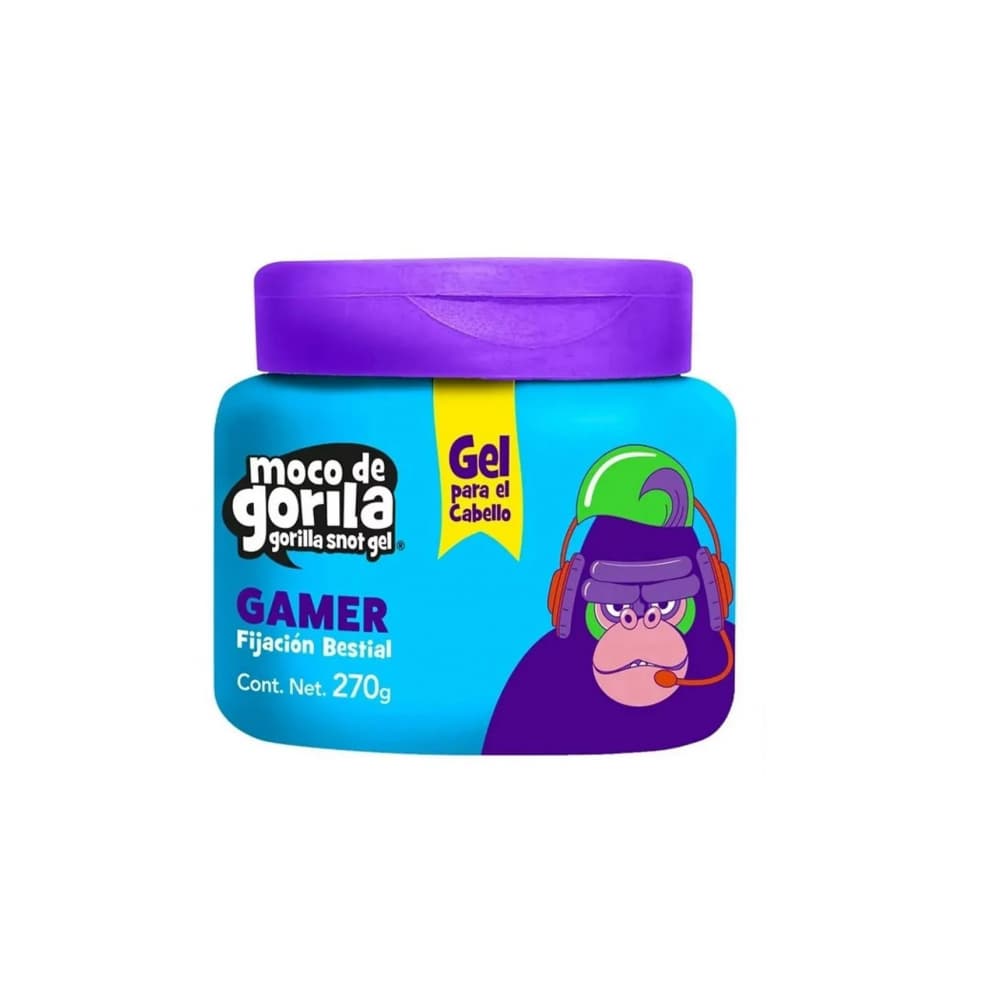 Gel fijador para el cabello Moco de gorila gamer (270 g / 9.52 oz) - Imagen 1