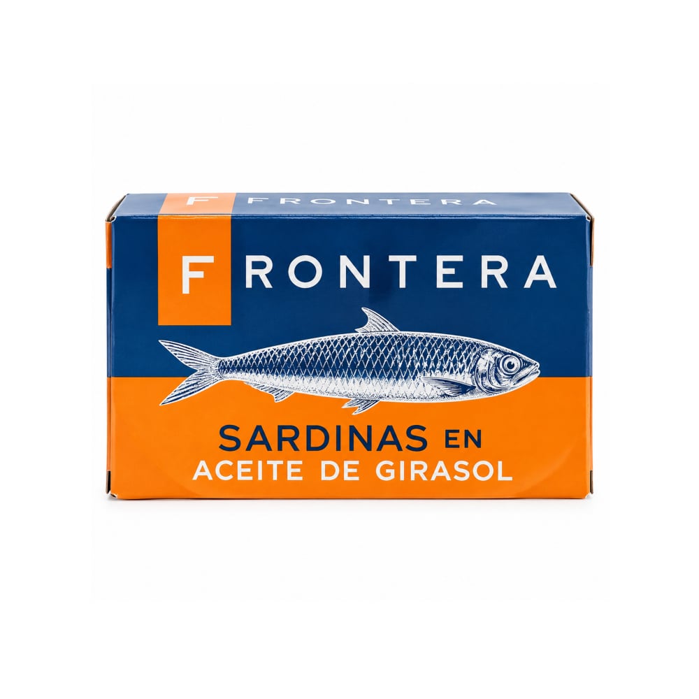 Sardinas en aceite de girasol Frontera (115 g / 4.06 oz) - Imagen 1