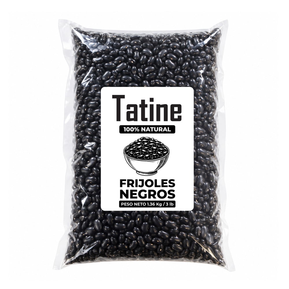 Frijoles negros Tatine (1.36 kg / 3 lb) - Imagen 1