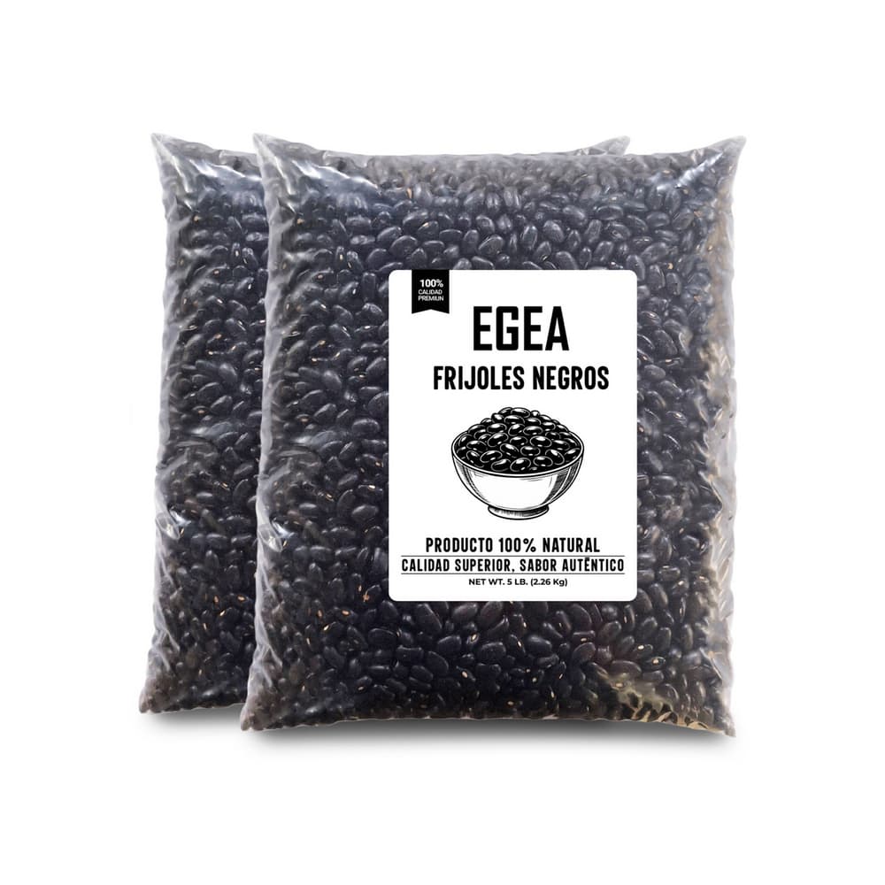 Frijoles negros EGEA (2 x 2.26 kg / 5 lb) - Imagen 1