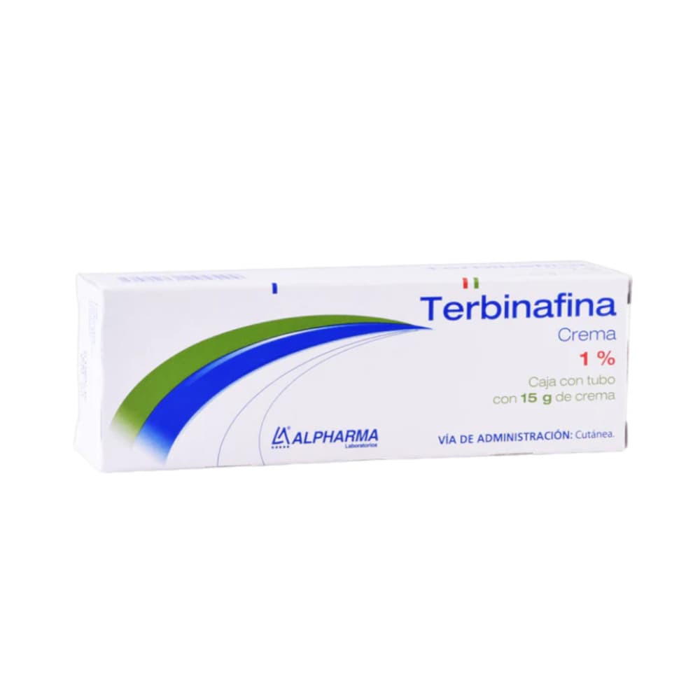Terbinafina en crema al 1% Alpharma (15 g) - Imagen 1