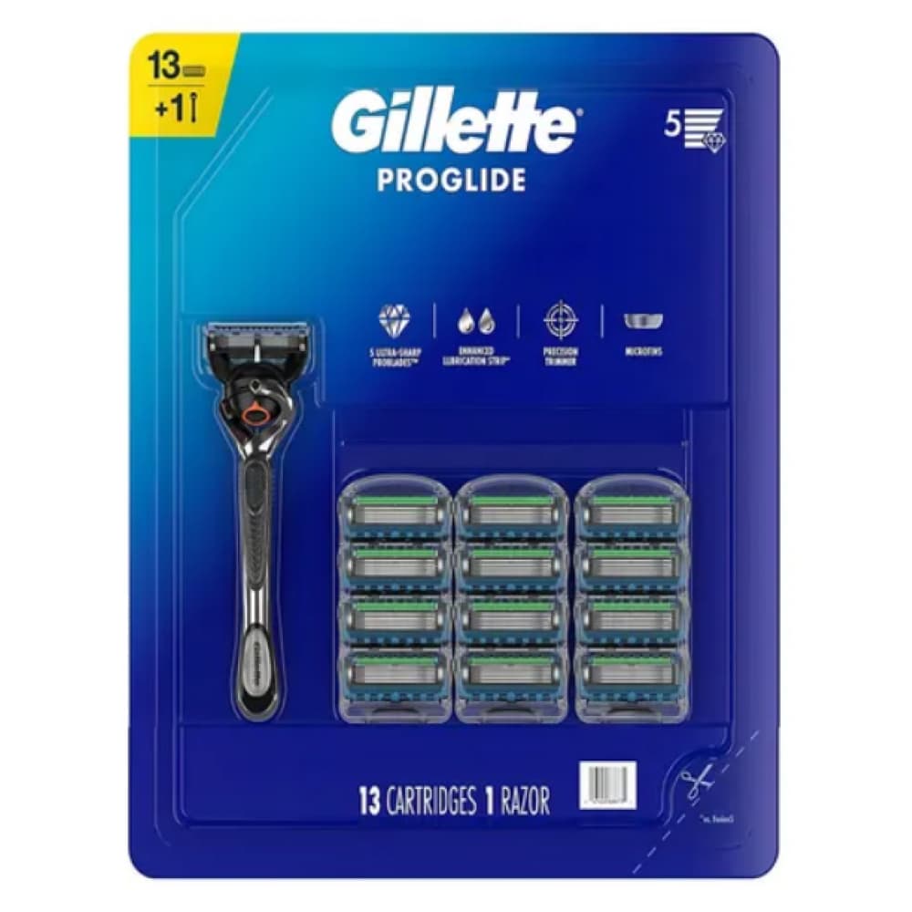 Maquinilla de afeitar para hombre con 13 repuestos Proglide Gillette - Imagen 1
