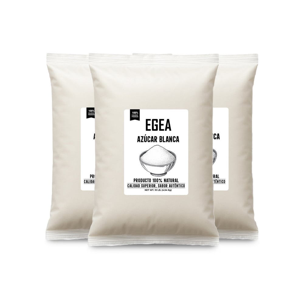 Azúcar blanca EGEA (3 x 4.54 kg / 10 lb) - Imagen 1