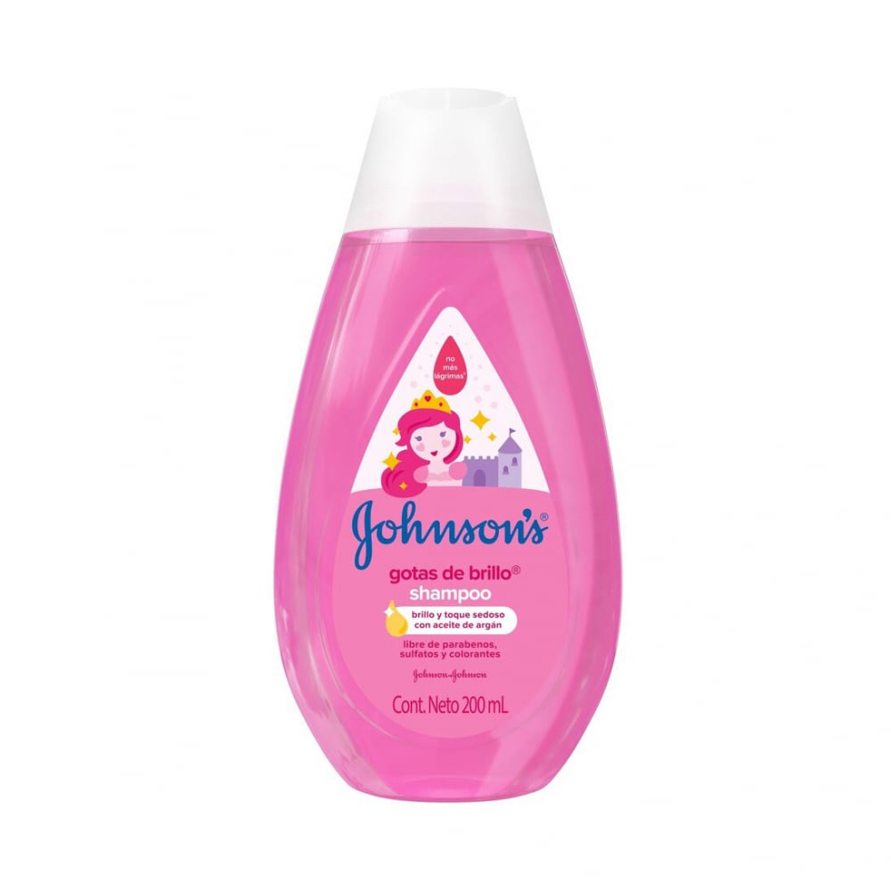 Champú para bebés gotas de brillo Johnson's (200 ml) - Imagen 1