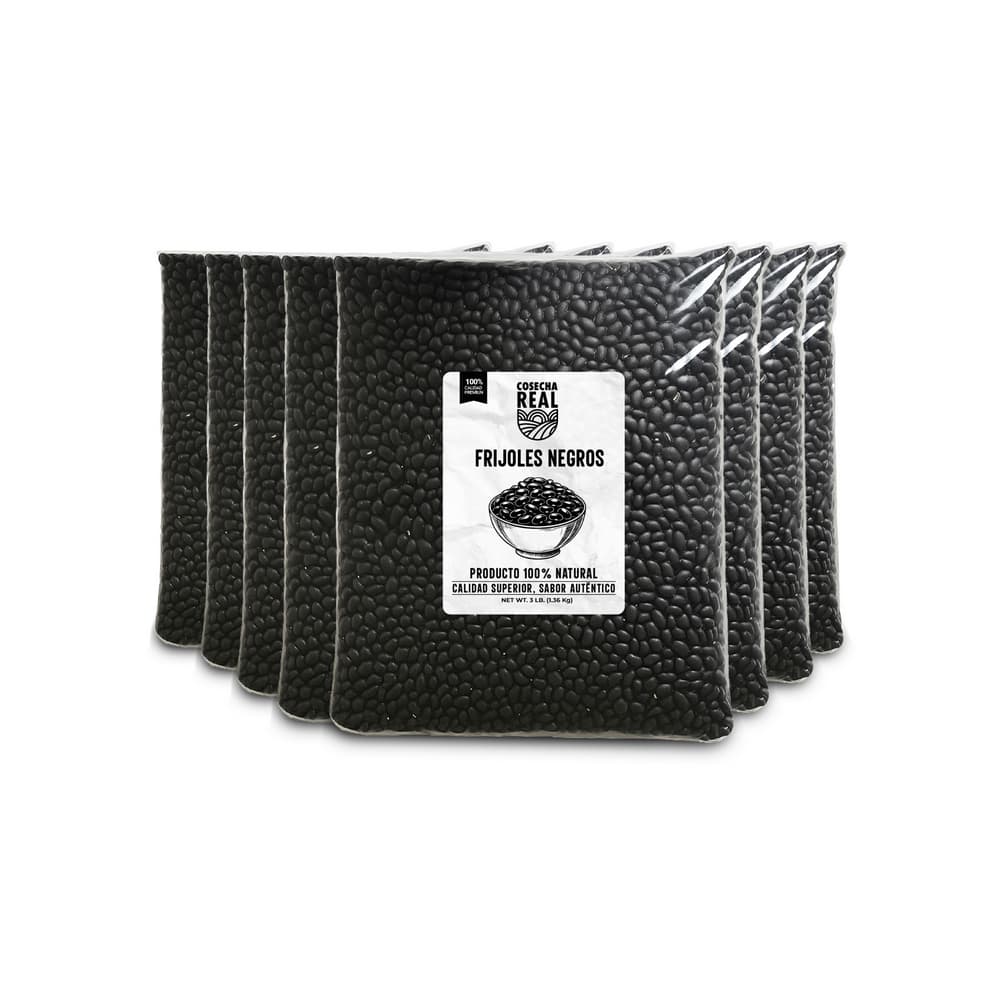 Frijoles negros Cosecha Real (8 x 1.36 kg / 3 lb) - Imagen 1