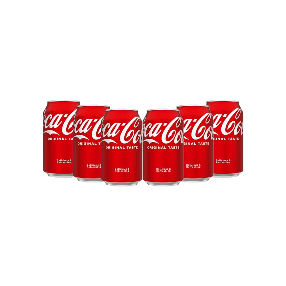 Refresco gaseado Coca Cola (6 x 330 ml) - Imagen 1