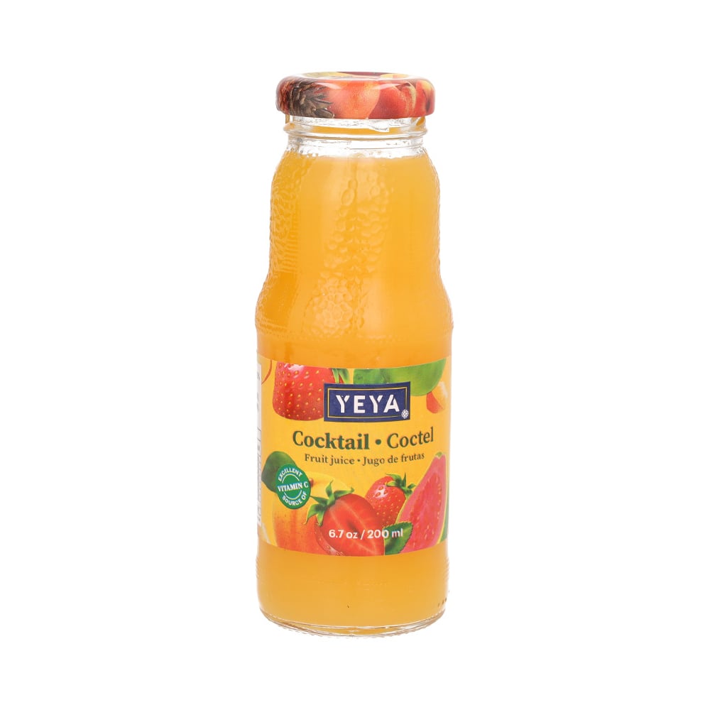Jugo de coctel de frutas YEYA (200 ml) - Imagen 1