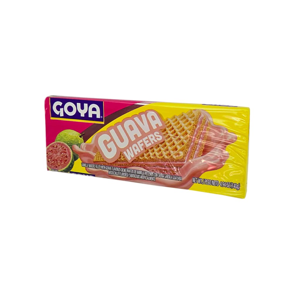 Sorbeto de vainilla relleno con crema sabor a guayaba Goya (140 g / 4.94 oz) - Imagen 1