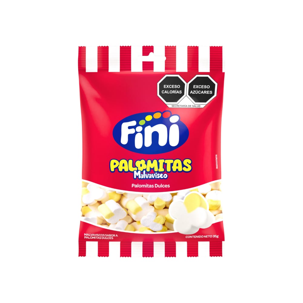 Malvaviscos sabor a palomitas dulces Fini (35 g / 1.23 oz) - Imagen 1