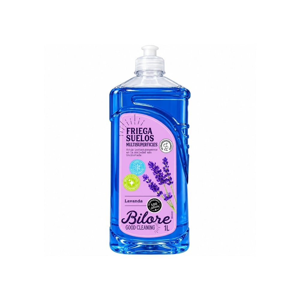 Friegasuelos multisuperficies ultradesengrasante aroma Lavanda Bilore (1 L) - Imagen 1