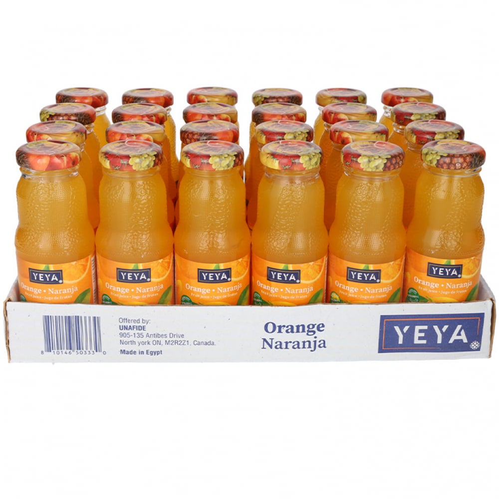 Jugo de naranja Yeya (24 x 200 ml) - Imagen 1