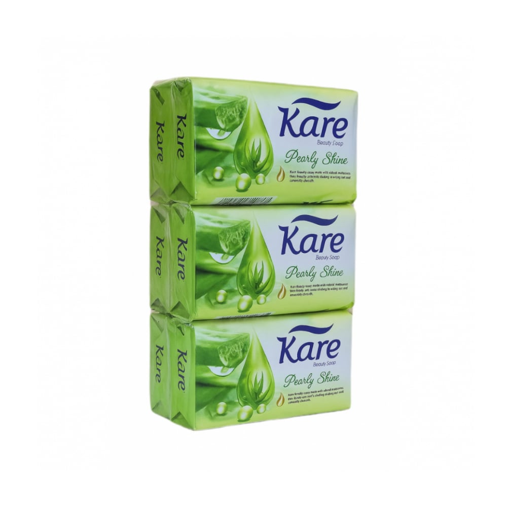 Jabón de tocador pearly shine Kare (6 x 75 g / 2.64 oz) - Imagen 1