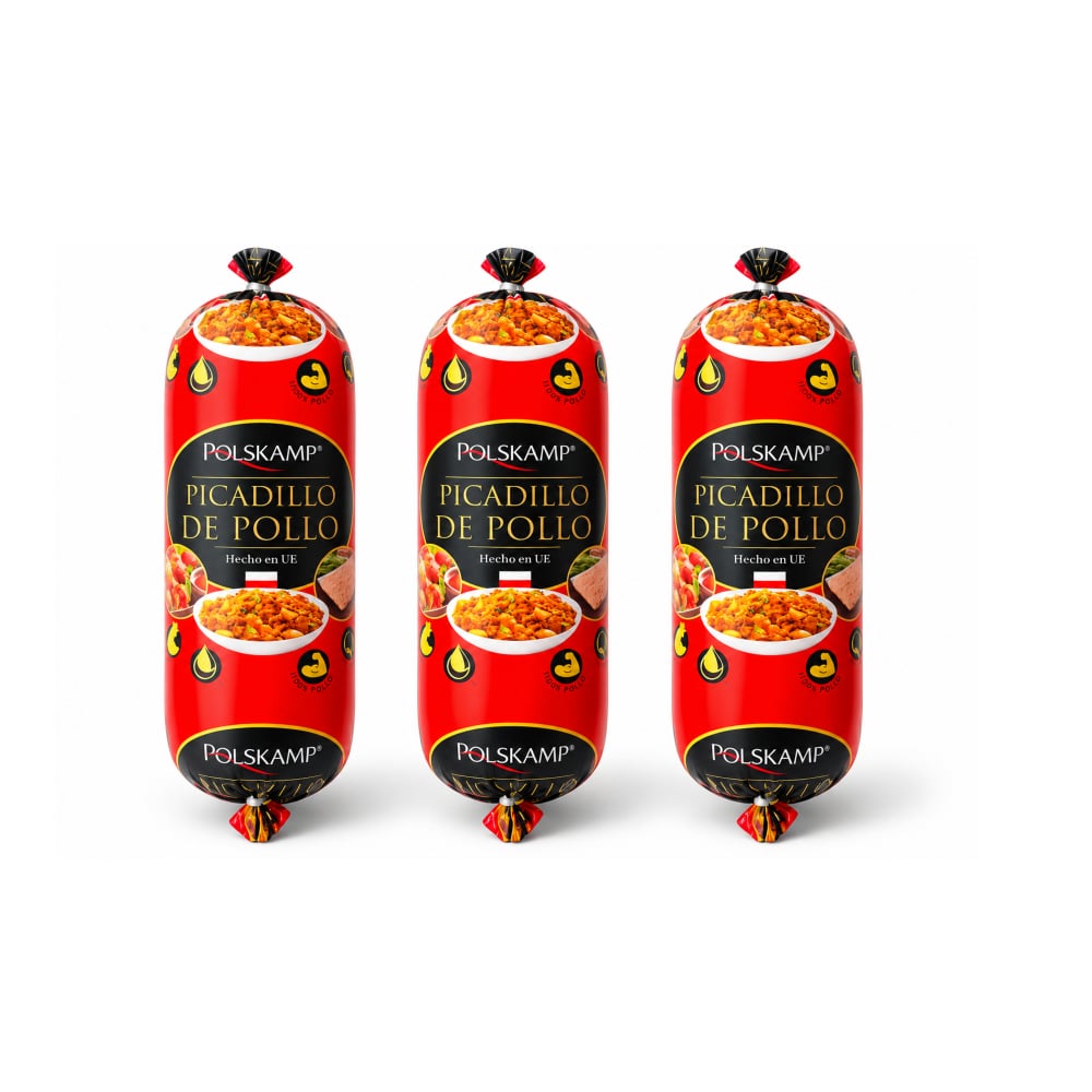 Picadillo de pollo Polskamp (3 x 500 g / 1.1 lb) - Imagen 1