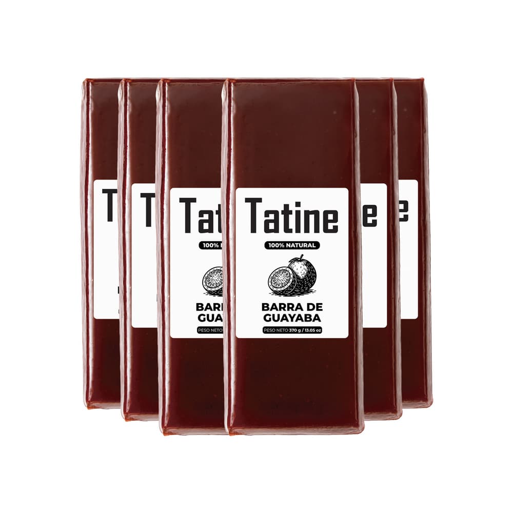 Barra de guayaba Tatine (6 x 370 g / 13.05 oz) - Imagen 1