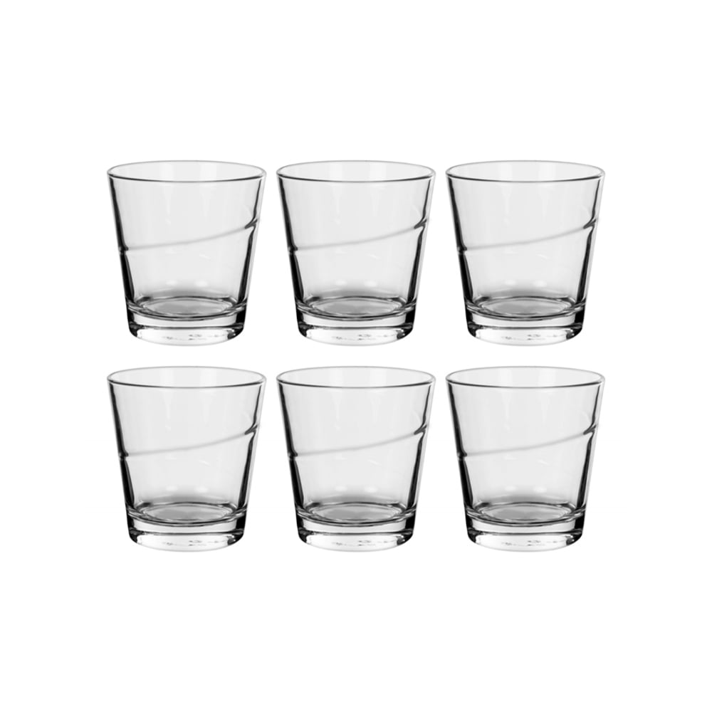 Juego de 6 vasos cristal agua Conic 260 ml Alessandro - Imagen 1