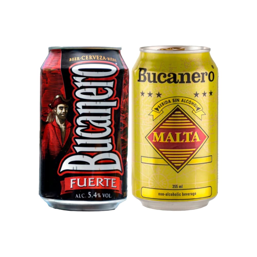 Malta Bucanero + Cerveza Bucanero - Imagen 1