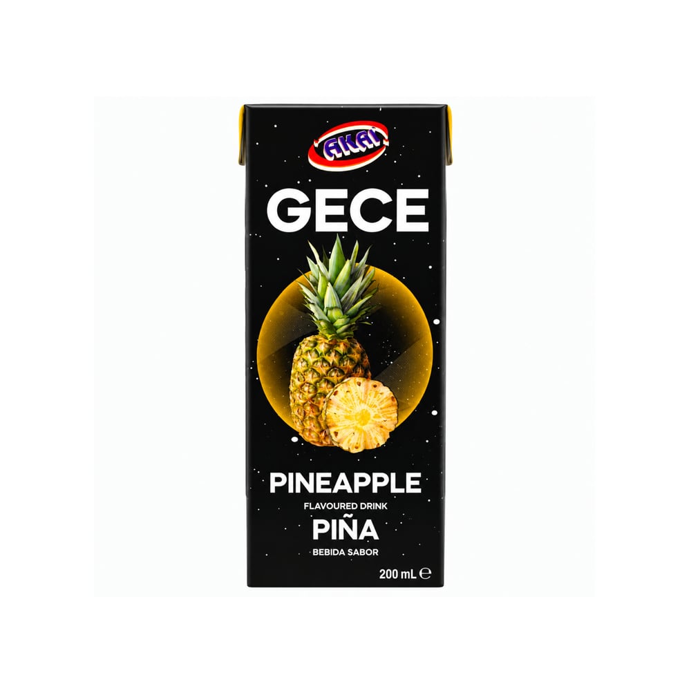 Bebida sabor piña Gece (200 ml) - Imagen 1