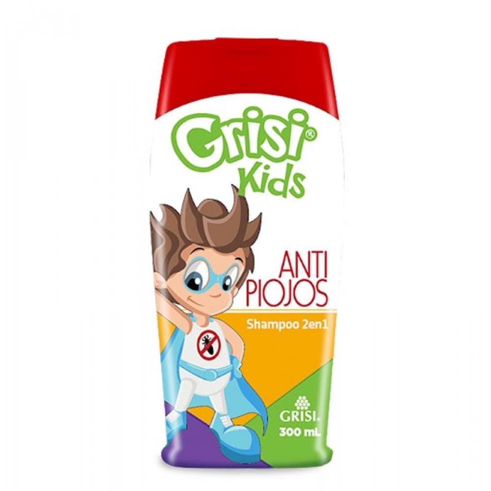 Champú anti piojos 2 en 1 Grisi Kids (300 ml) - Imagen 1
