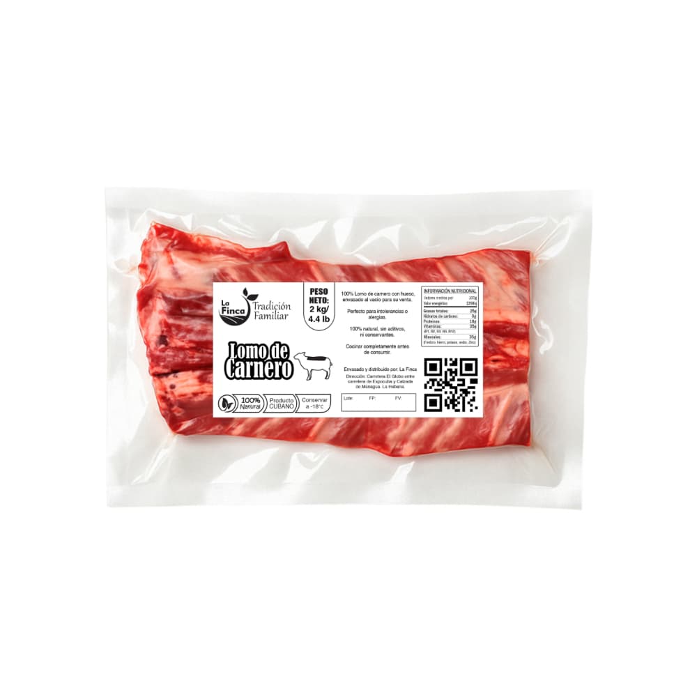 Lomo de carnero La Finca (2 kg / 4.4 lb) - Imagen 1