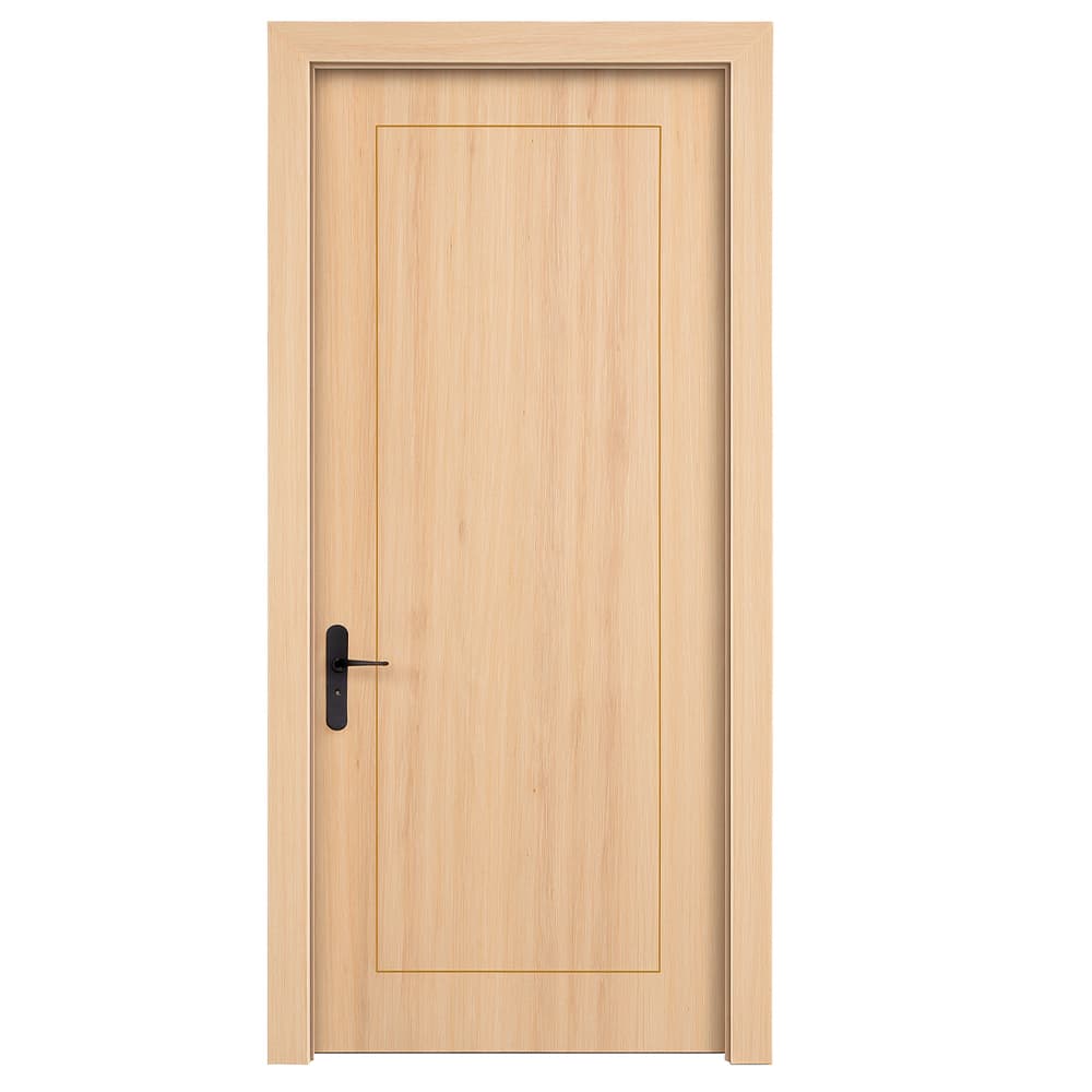 Puerta para baño 70 cm x 210 cm color beige Qidekaili QDM-9045 - Imagen 1
