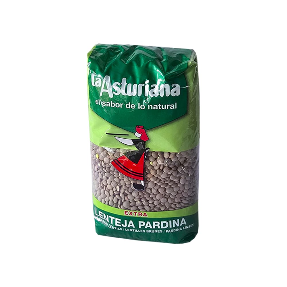 Lentejas pardinas La Asturiana (500 g / 1.10 lb) - Imagen 1