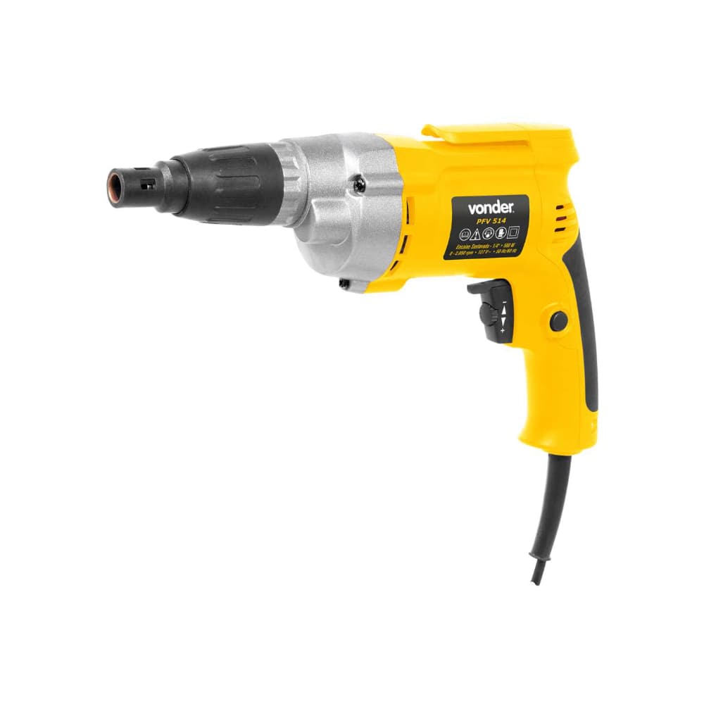 Destornillador - Atornillador eléctrico de 1/4" 127 V 500 W Vonder PFV514 - Imagen 1