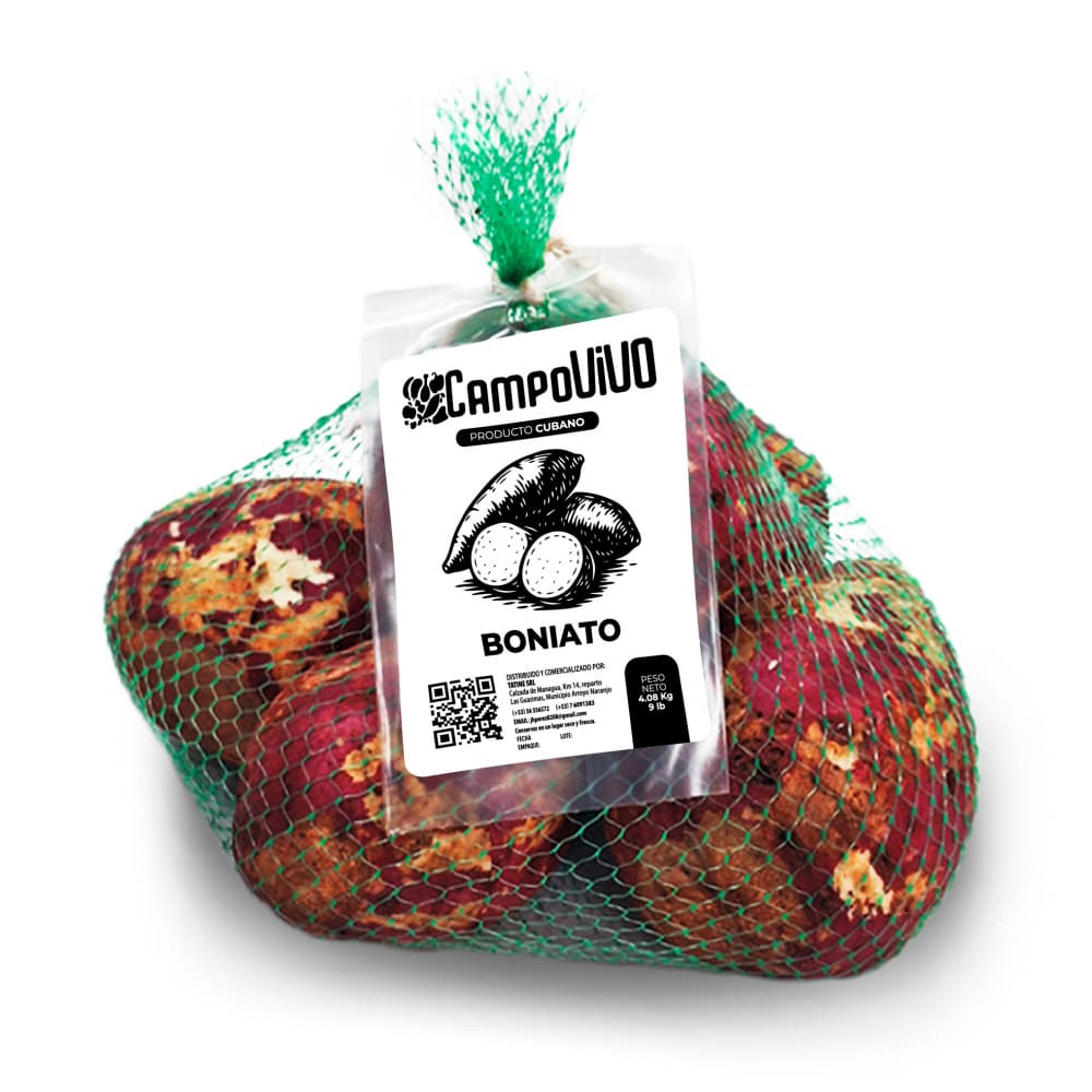 Boniato Campo Vivo (4.08 Kg / 9 lb) - Imagen 1