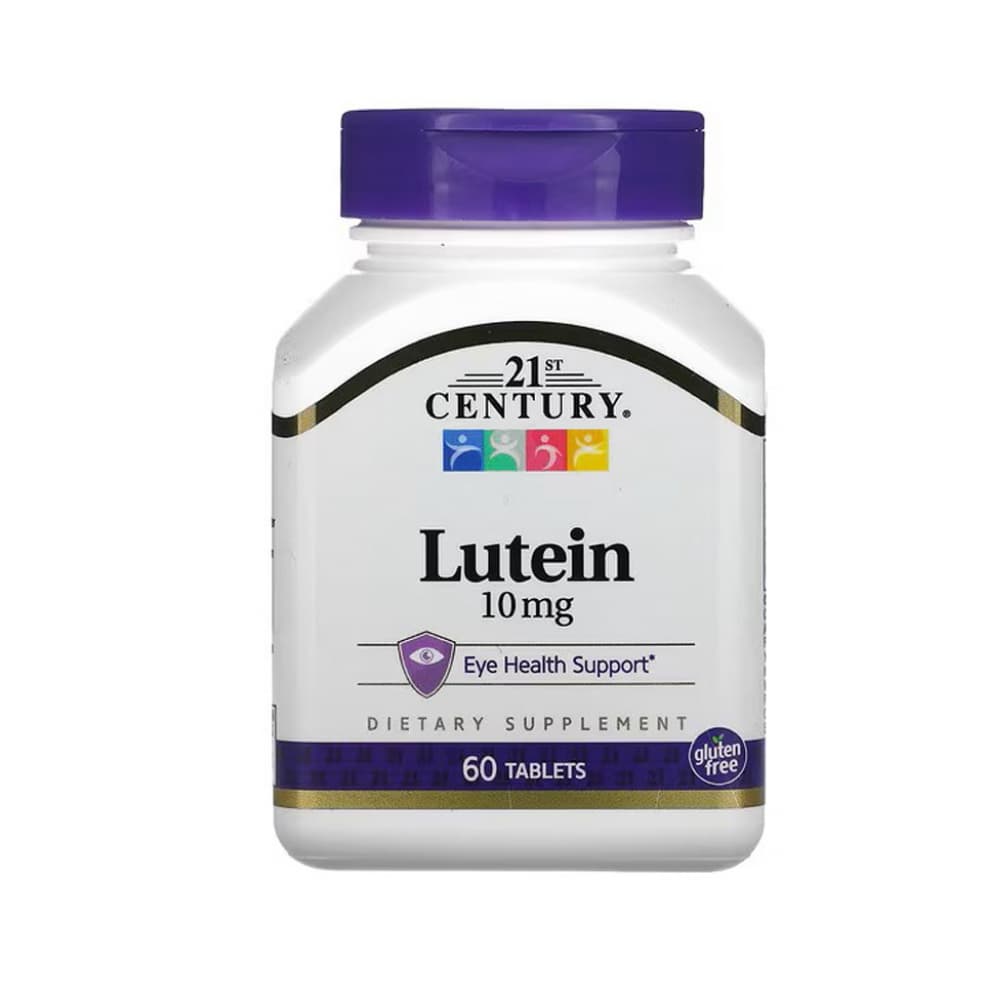 Luteína 10 mg 21st Century (60 tabletas) - Imagen 1