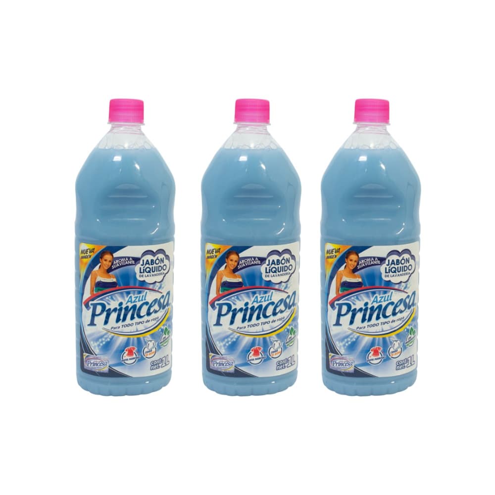 Jabón líquido Princesa (3 x 1 L) - Imagen 1