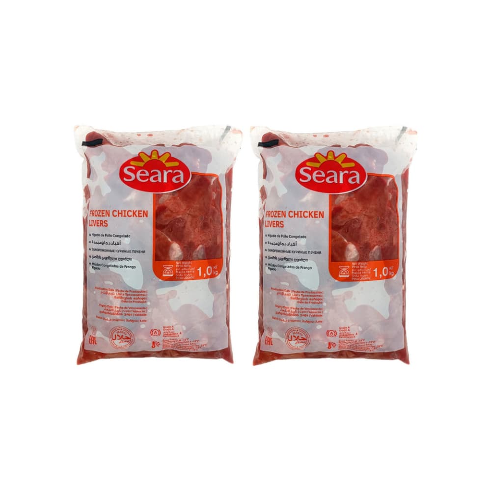 Hígado de pollo Seara (2 x 1 kg / 2.2 lb) - Imagen 1