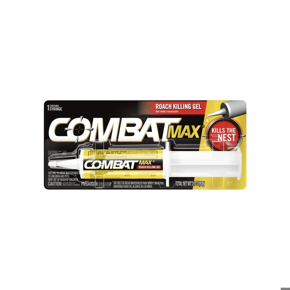 Gel para matar cucarachas COMBAT MAX (60 g / 2.1 oz) - Imagen 1