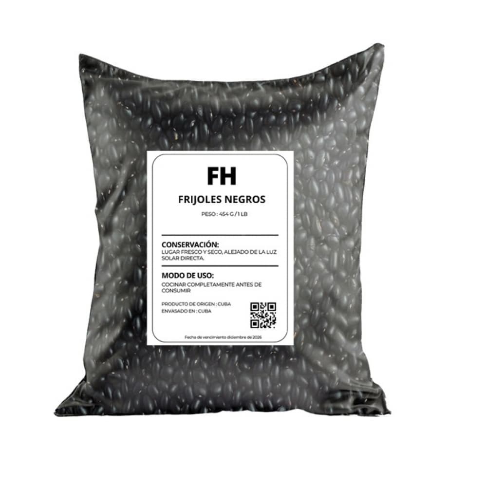 Frijoles Negros (454 g / 1 lb) - Imagen 1