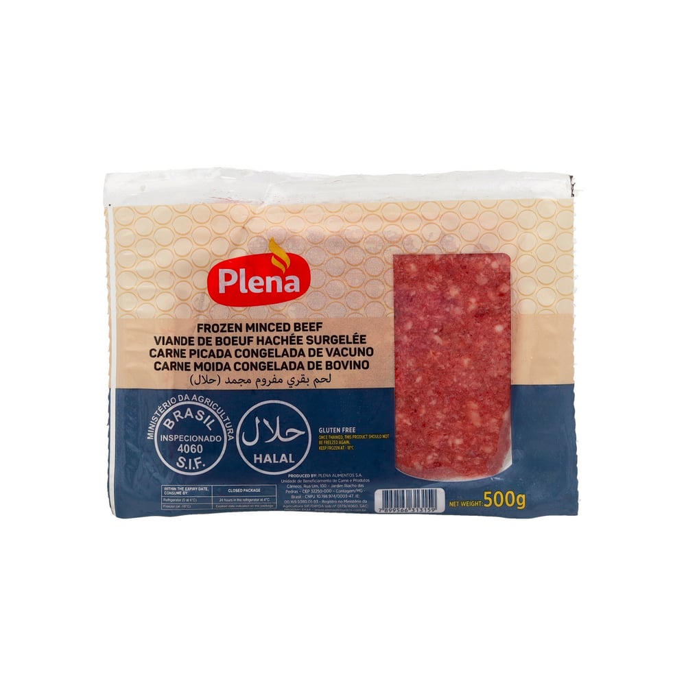 Carne picada congelada de res Plena (500 g / 1.1 lb) - Imagen 1