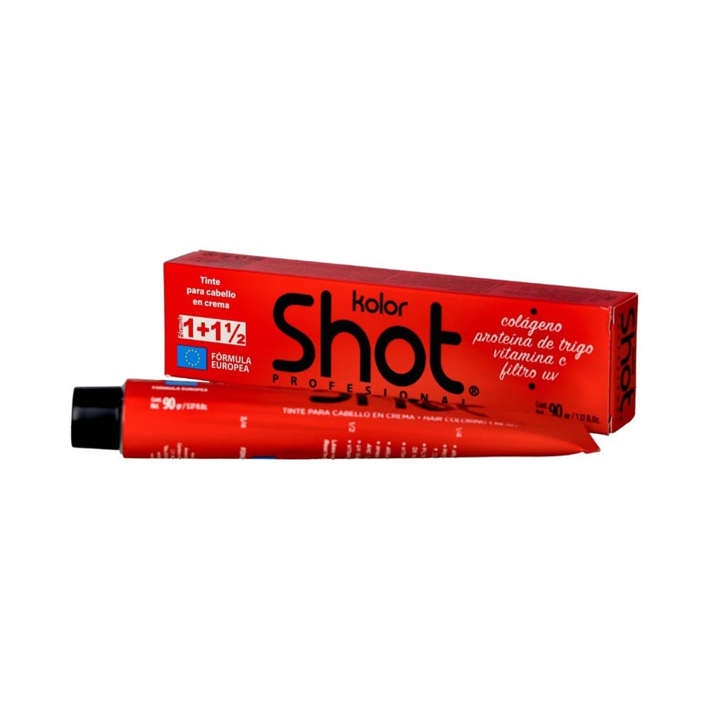 Tinte para el cabello en crema No.1A negro Kolor Shot (90 g / 3.17 fl oz) - Imagen 1