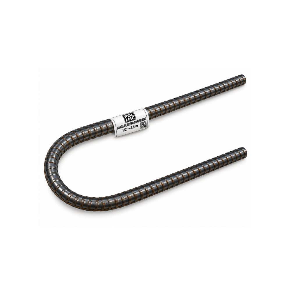 Barra de acero corrugado de 1/2" PDL LMC (4.5 m) - Imagen 1