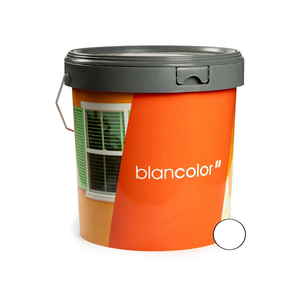 Pintura elástica impermeabilizante color blanco elastorm Blancolor Isaval (12 L) - Imagen 1