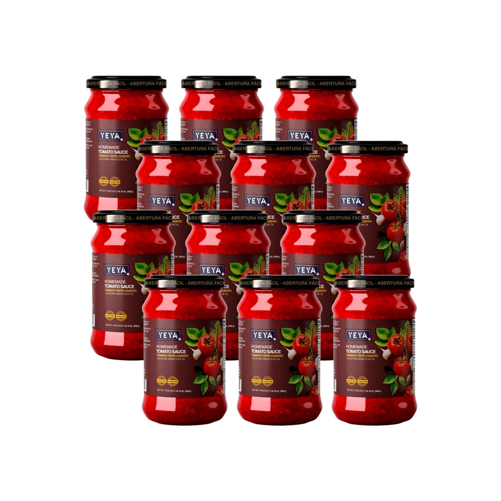 Tomate frito casero YEYA (12 x 560 g / 1.23 lb) - Imagen 1