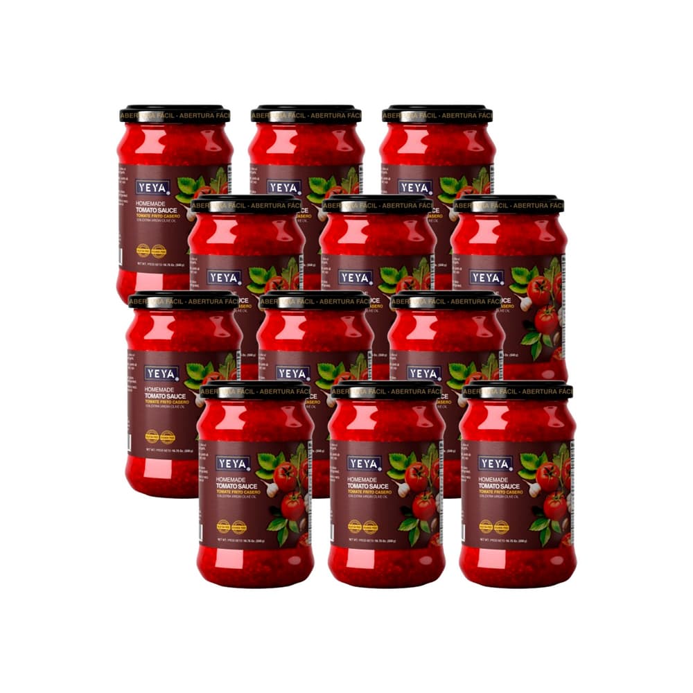 Tomate frito casero Yeya (12 x 560 g / 1.23 lb) - Imagen 1