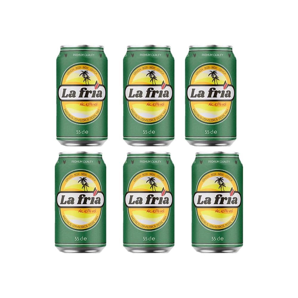 Cerveza La fría (6 x 330 ml) - Imagen 1