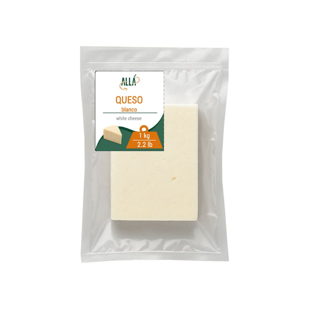 Queso blanco ALLÁ (1 kg / 2.2 lb) - Imagen 1