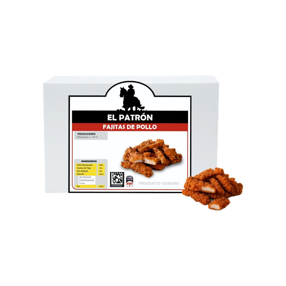 Fajitas de pollo El Patrón (200 g / 7.05 oz) - Imagen 1