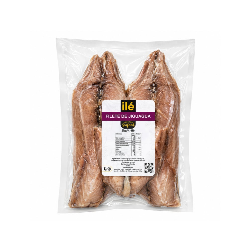 Filete de pescado Jiguagua (2 kg / 4.4 lb) - Imagen 1