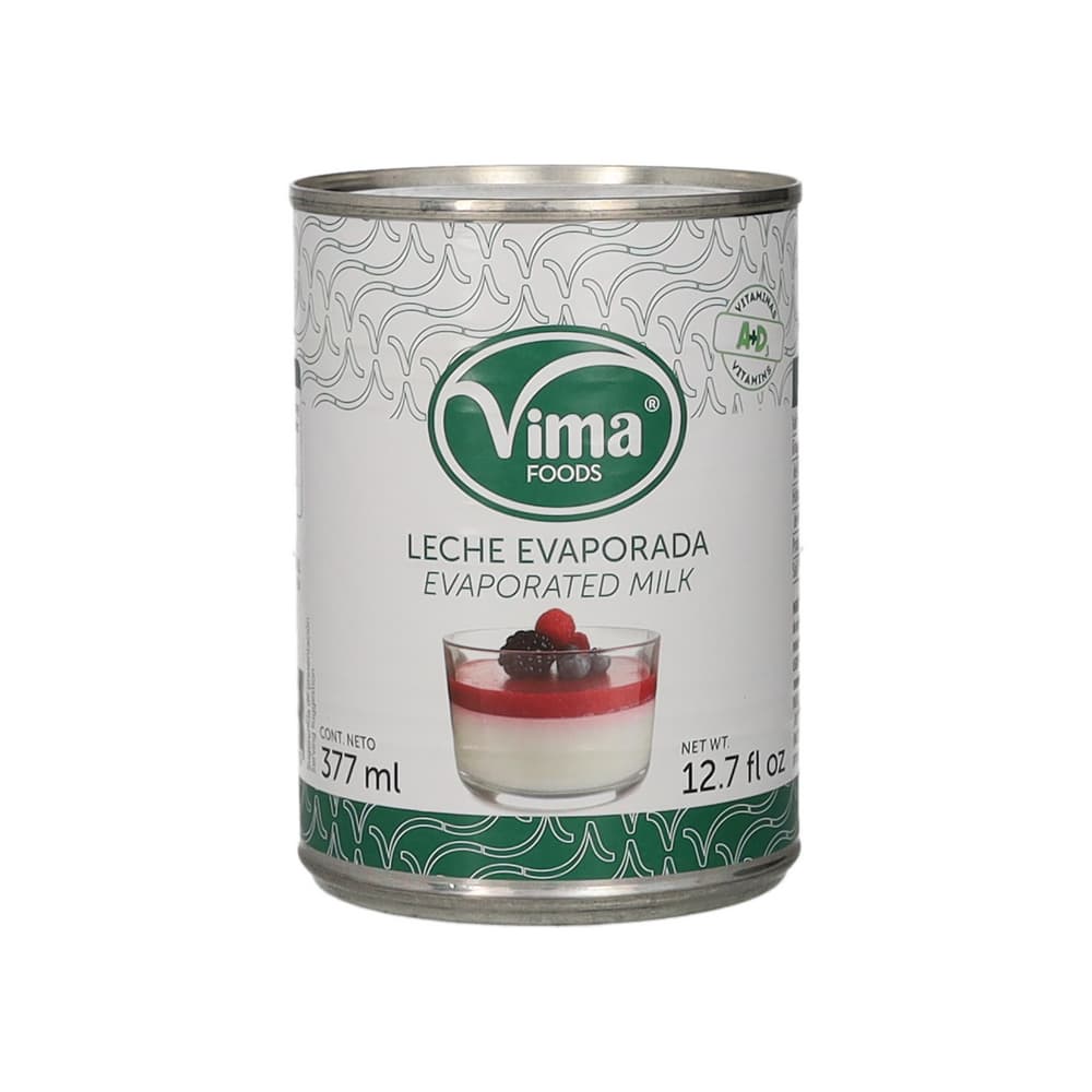 Leche evaporada Vima Foods (377 ml) - Imagen 1
